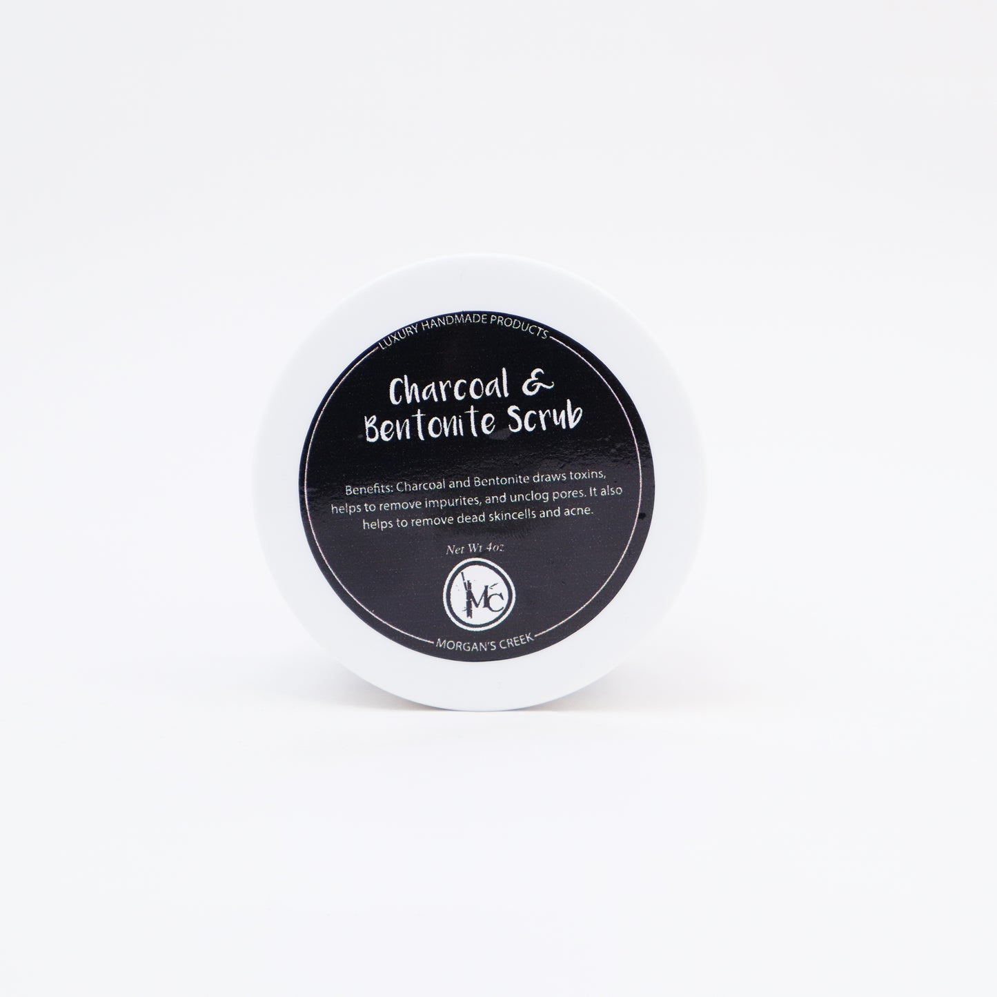 Charcoal & Bentonite Clay Sugar Scrub by Morgan's Creek