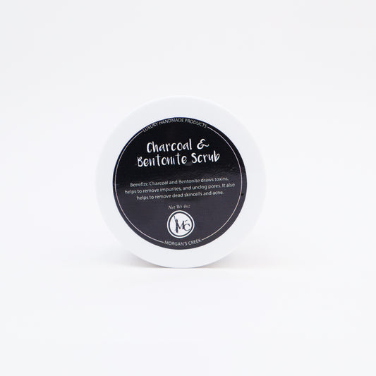 Charcoal & Bentonite Clay Sugar Scrub by Morgan's Creek