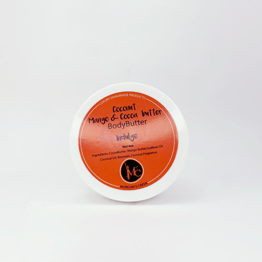 Coconut, Mango & Cocoa Butter Body Butter by Morgan's Creek