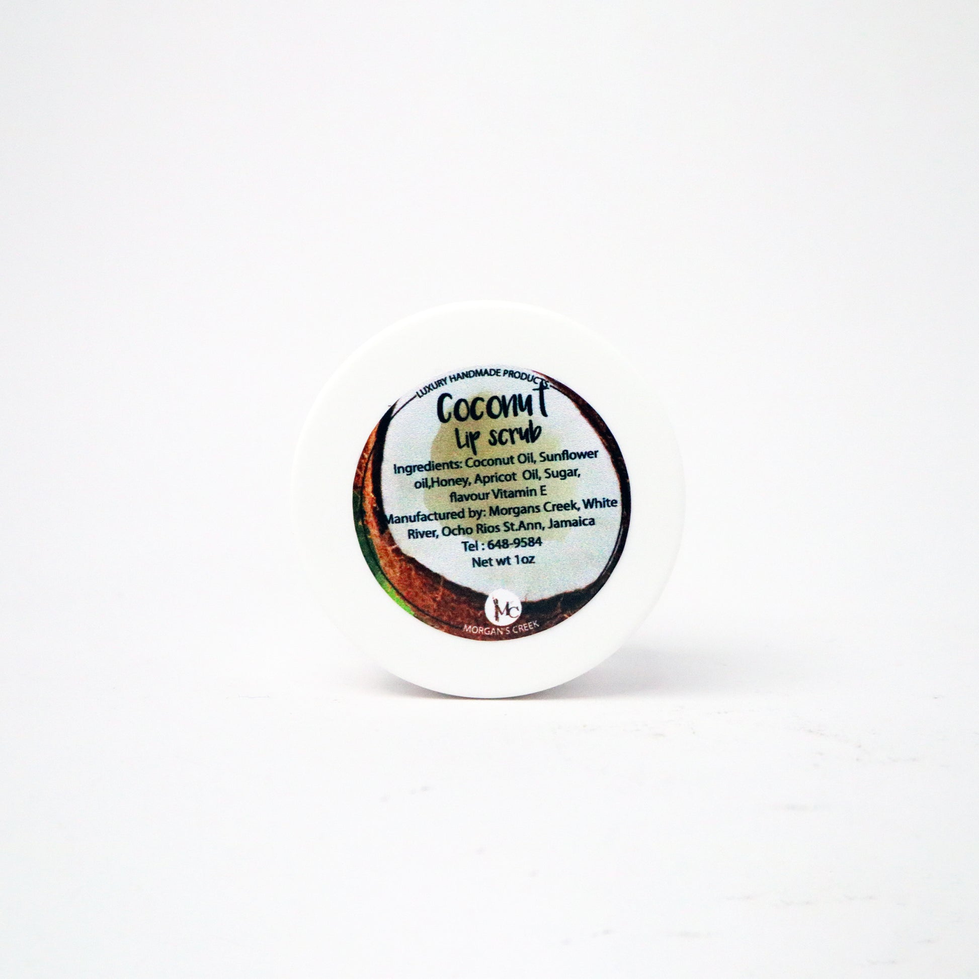 Coconut Lip Scrub by Morgan's Creek