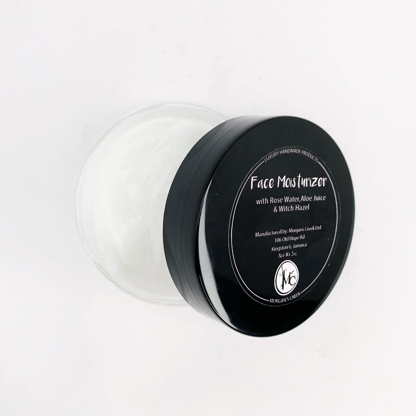 Face Moisturizer with Rose Water, Aloe Juice & Witch Hazel by Morgan's Creek