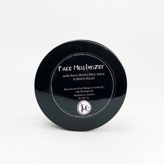 Face Moisturizer with Rose Water, Aloe Juice & Witch Hazel by Morgan's Creek