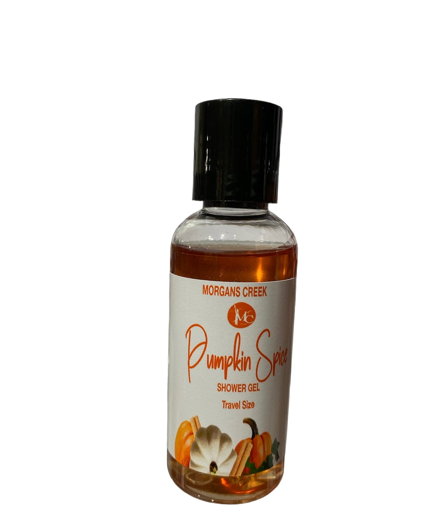 Pumpkin spice travel size shower gel