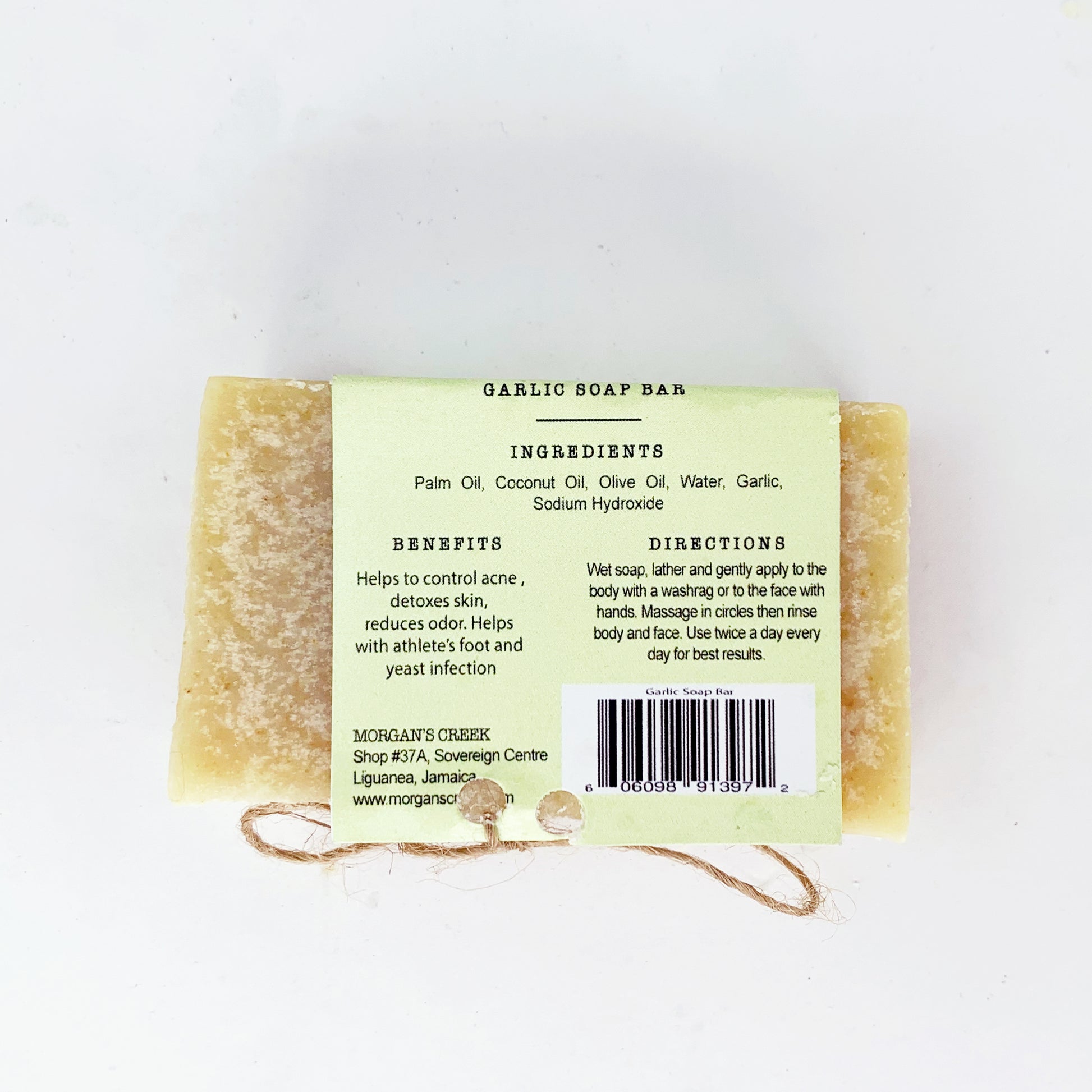 Garlic Soap by Morgan's Creek
