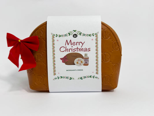 Christmas Set Cosmetic Pouch Gingersnap