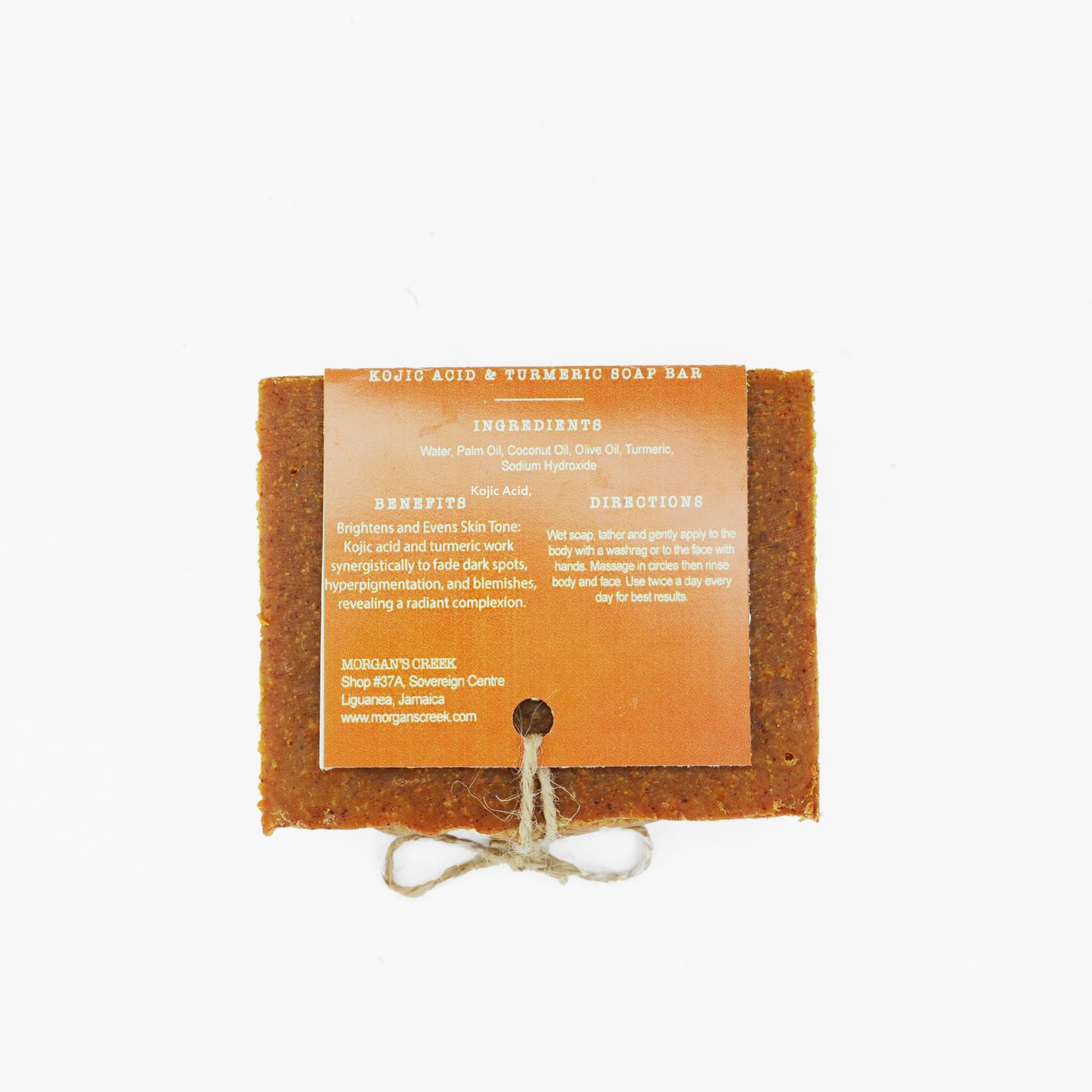 Kojic Acid & Turmeric Soap Bar by Morgan's Creek