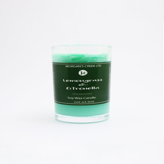 Lemongrass & Citronella Candle by Morgan's Creek