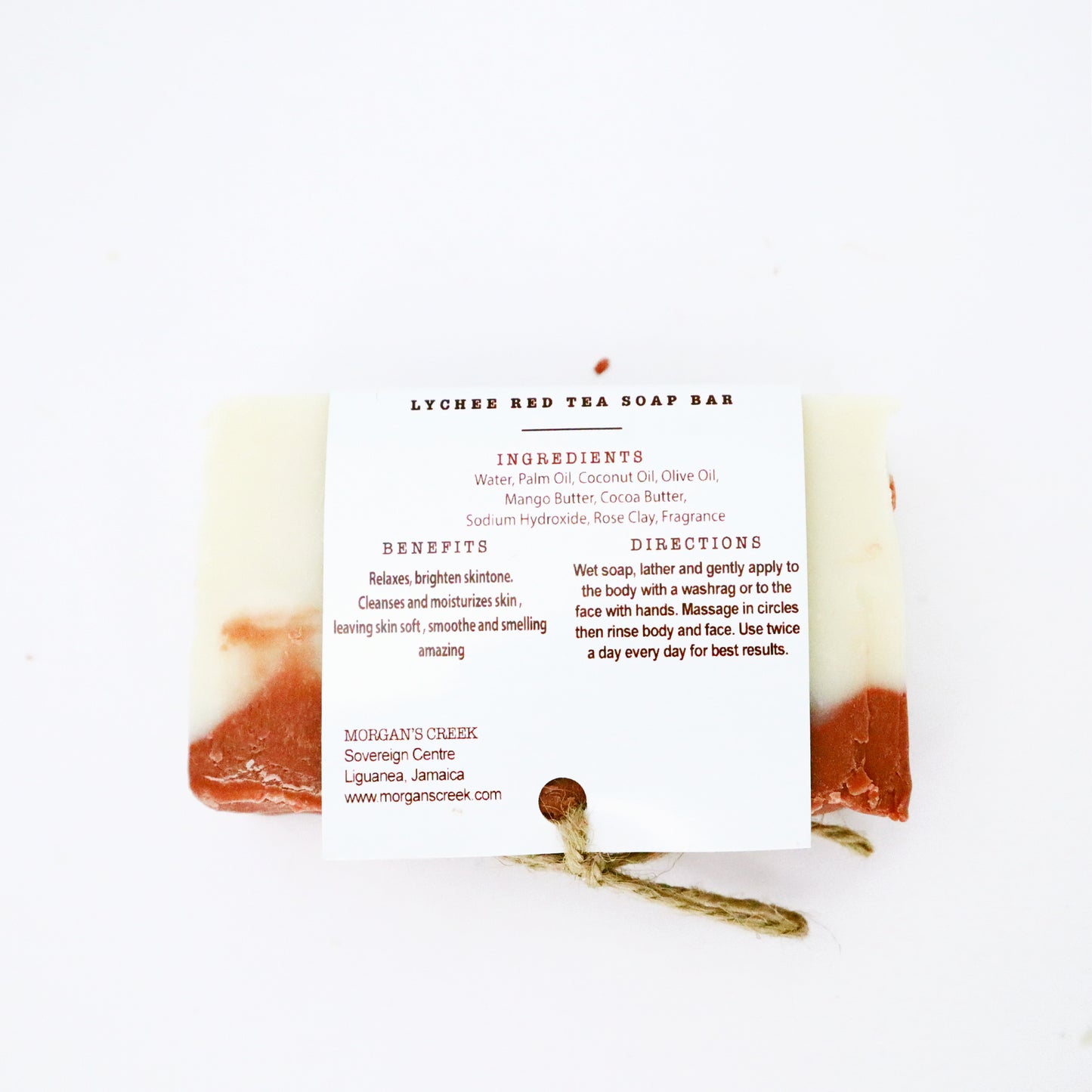 Lychee Red Tea Soap by Morgan's Creek