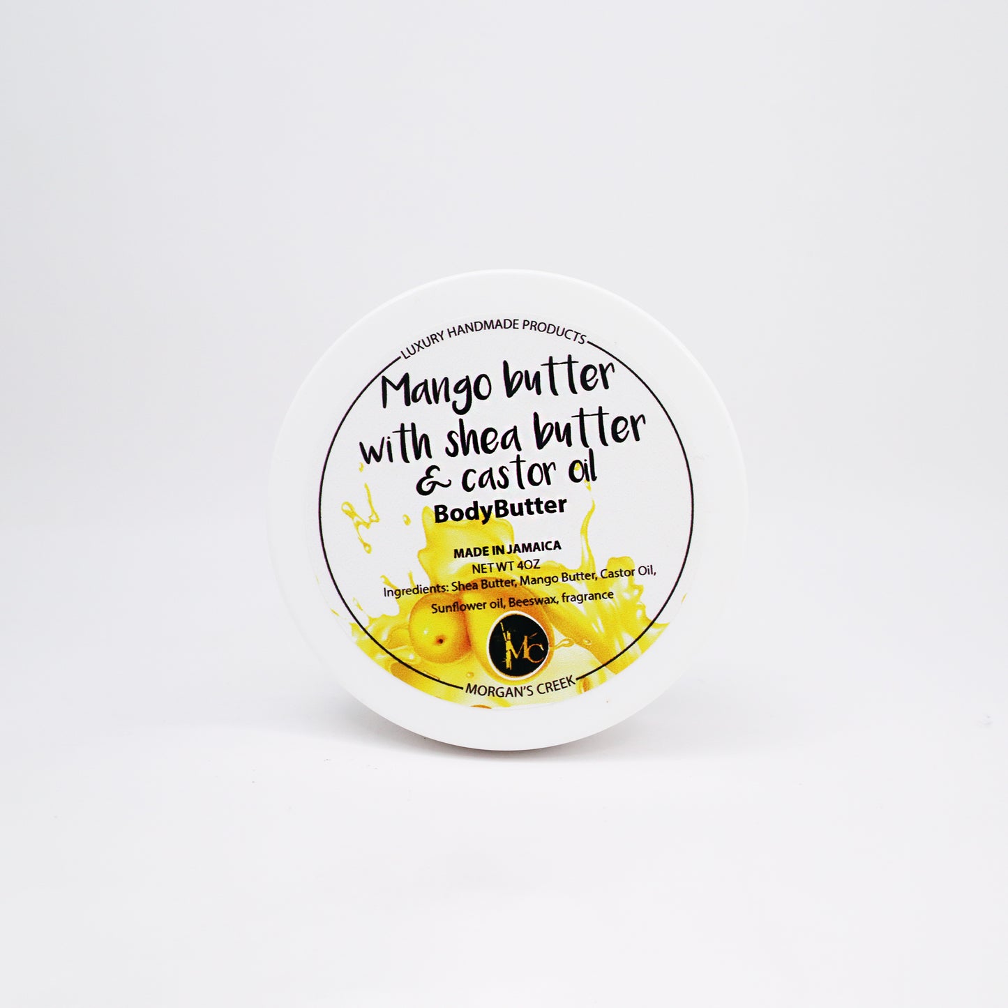 Mango Butter w/ Shea Butter & Castor Oil Body Butter by Morgan's Creek