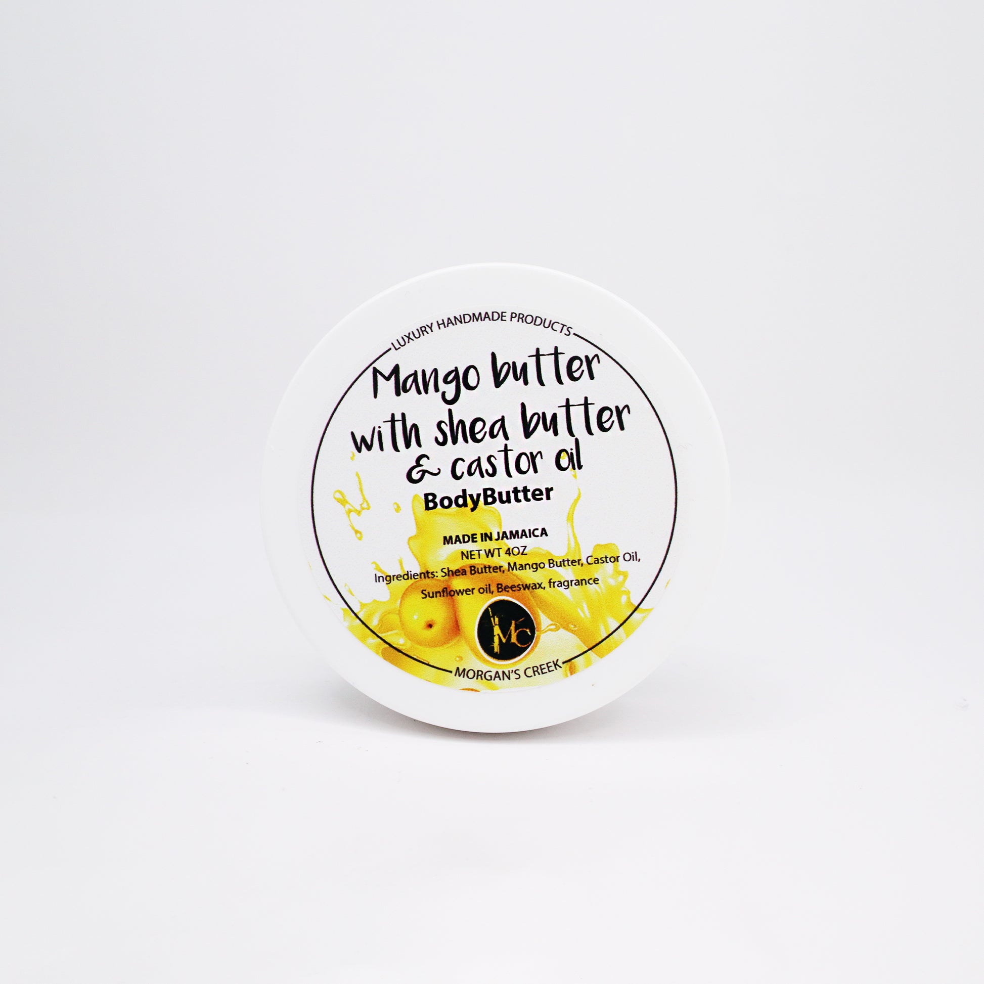 Mango Butter w/ Shea Butter & Castor Oil Body Butter by Morgan's Creek