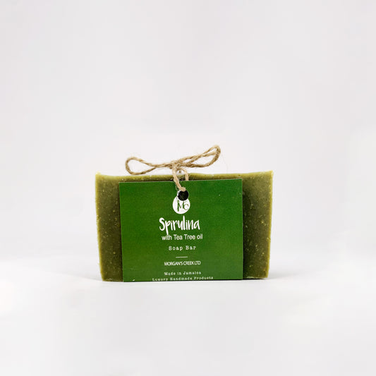 Spirulina with Tea Tree Oil Soap Bar by Morgan's Creek