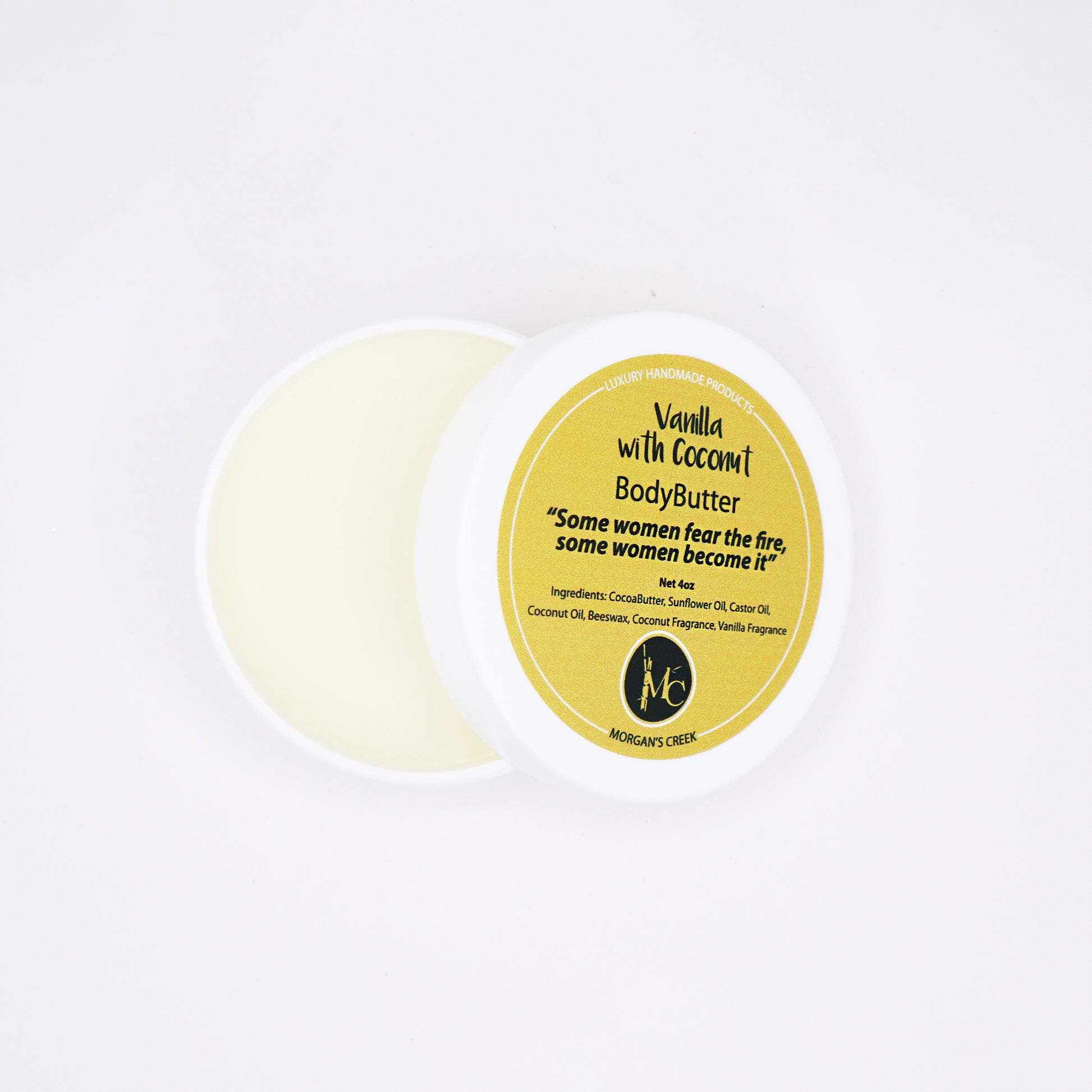 Vanilla with Coconut Body Butter by Morgan's Creek