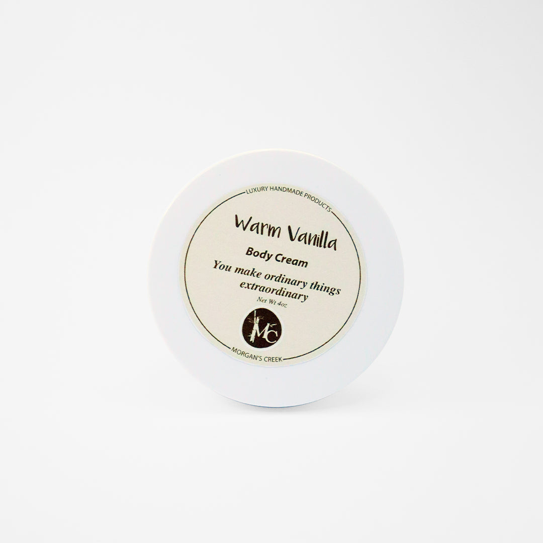 Warm Vanilla Body Cream by Morgan's Creek