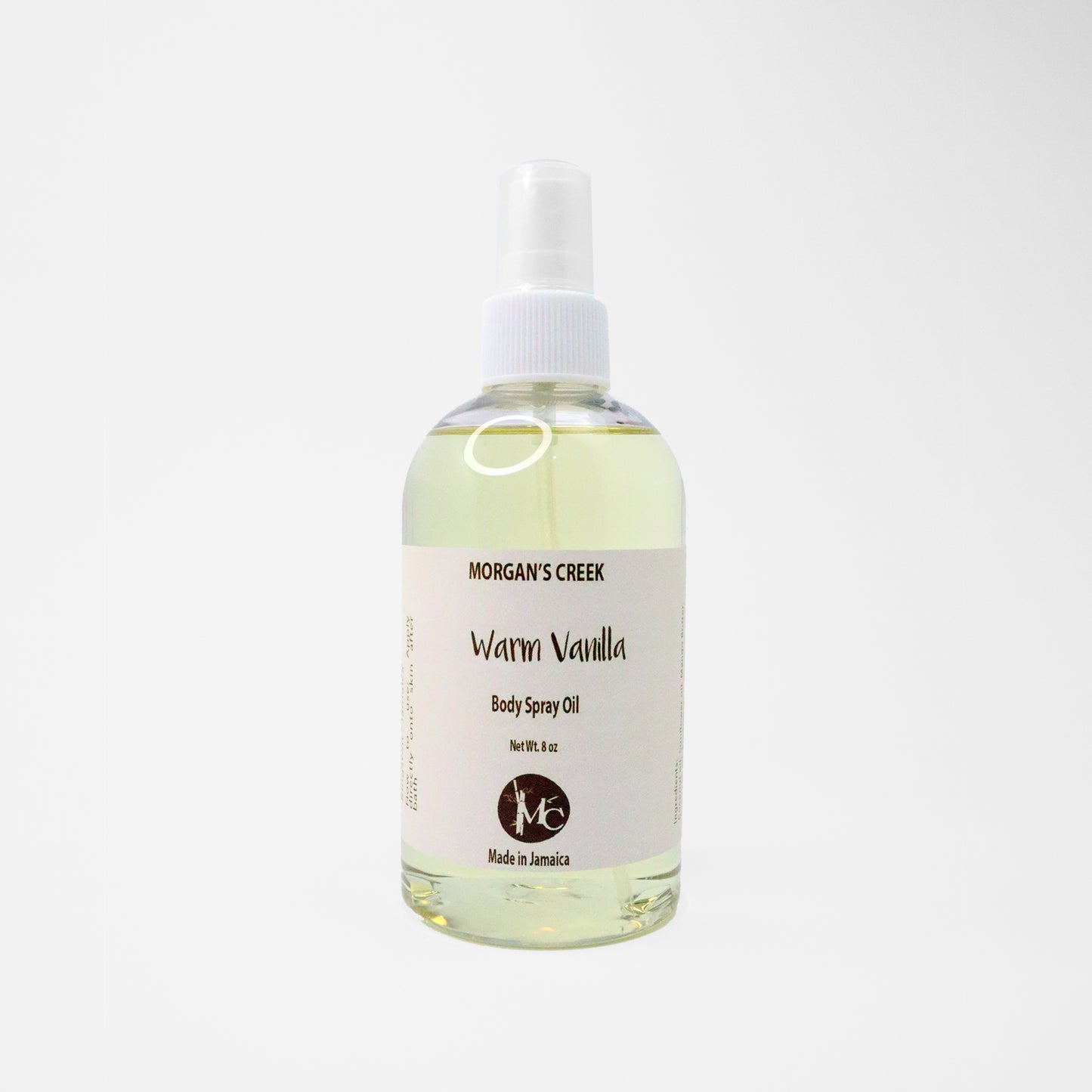 Warm Vanilla Body Spray Oil by Morgan's Creek