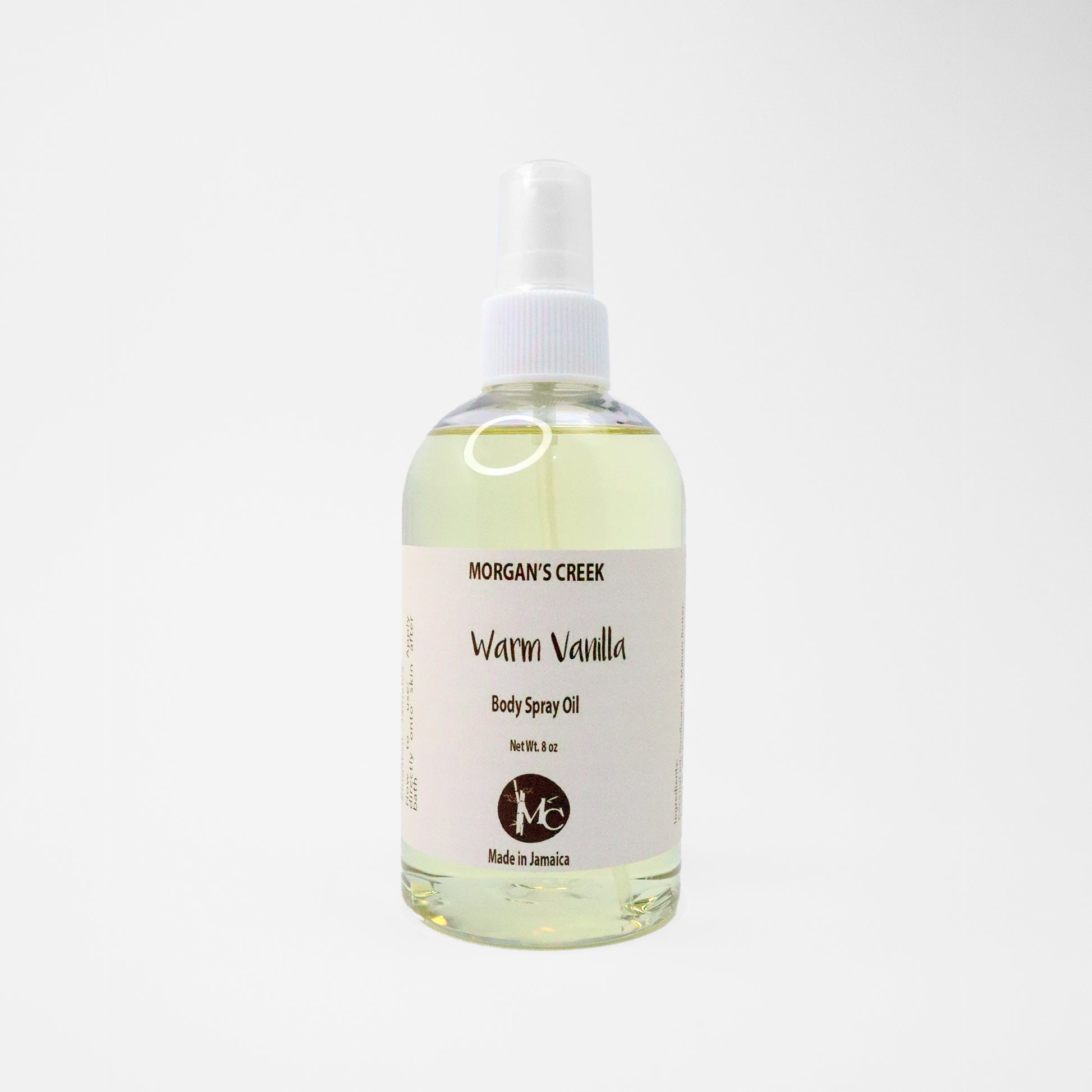 Warm Vanilla Body Spray Oil by Morgan's Creek