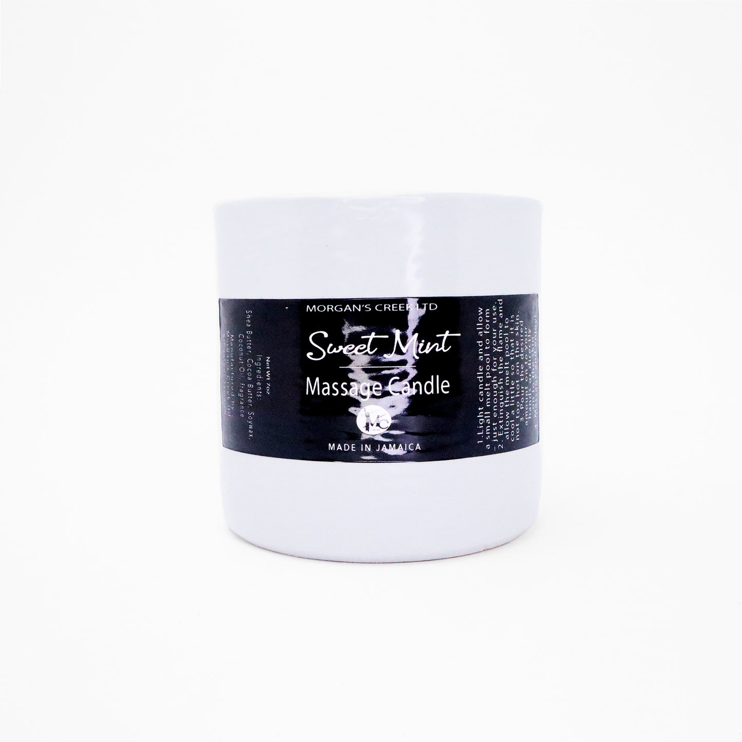Sweet Mint Massage Candle by Morgan's Creek