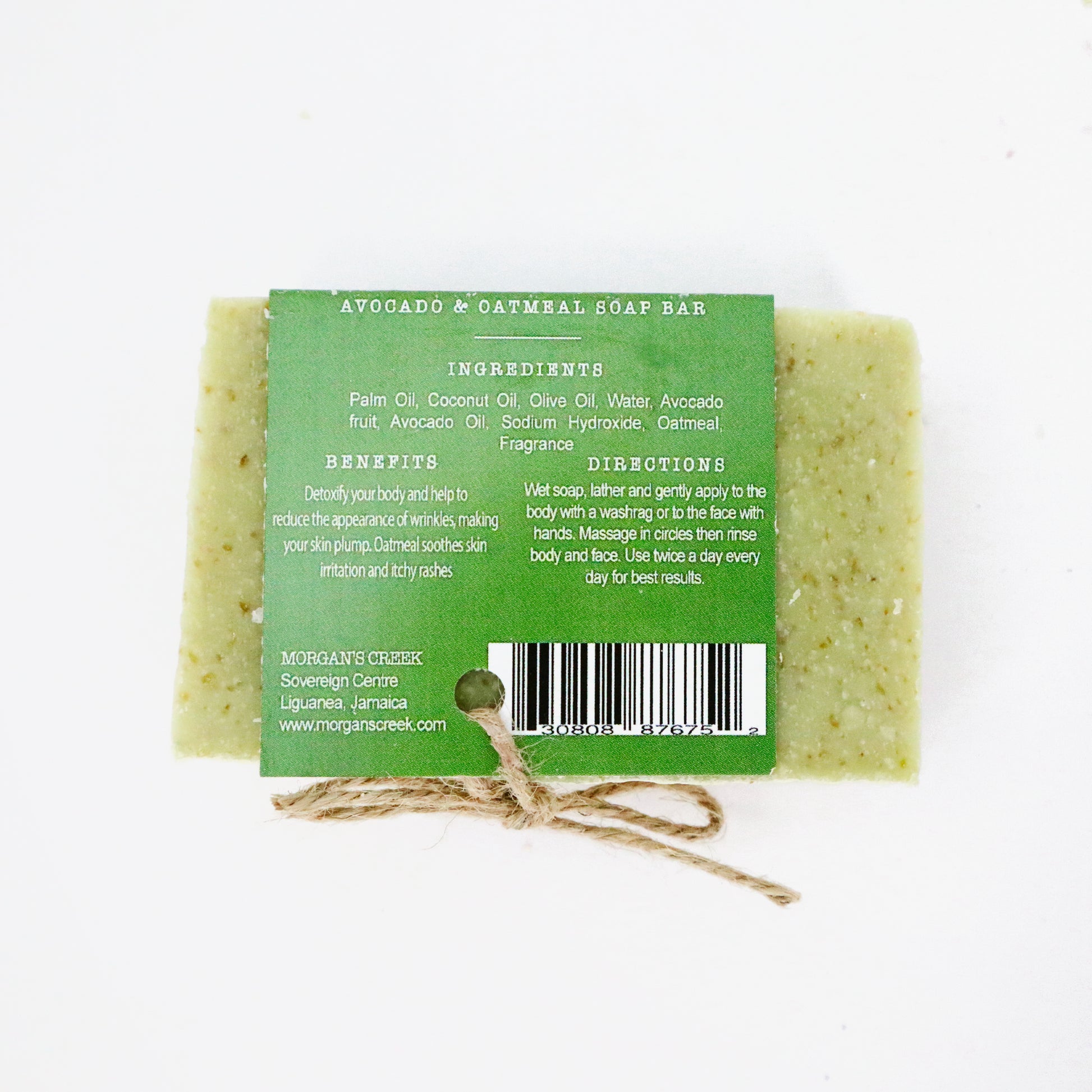 Avocado & Oatmeal Soap by Morgan's Creek