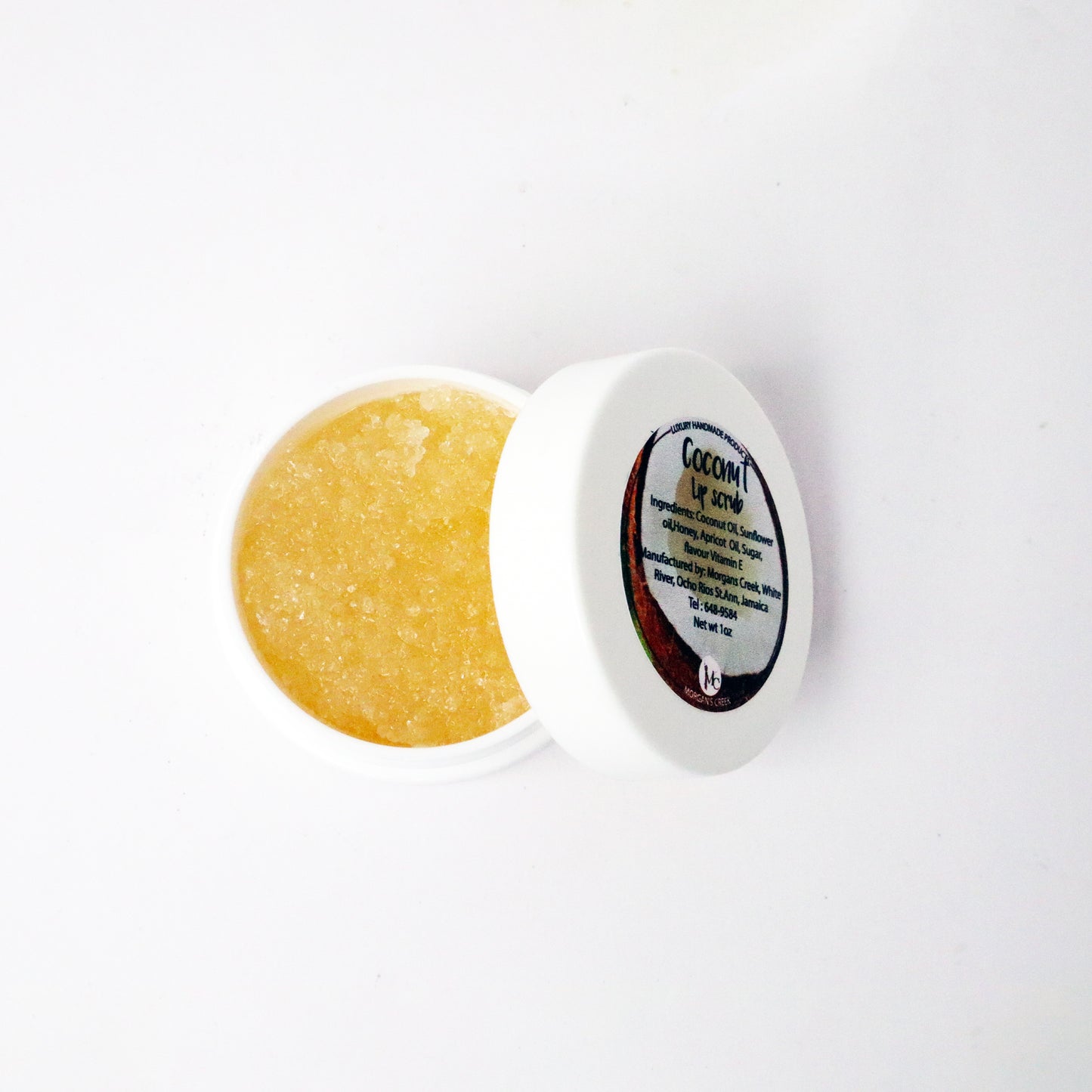 Coconut Lip Scrub by Morgan's Creek