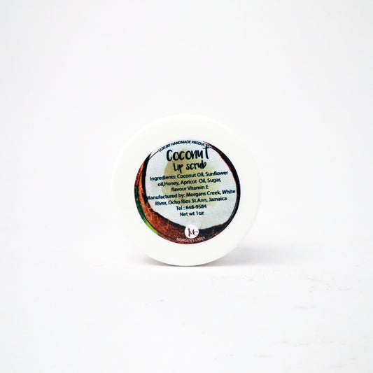 Coconut Lip Scrub by Morgan's Creek