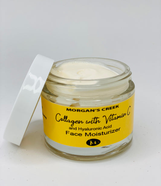 Collagen with vitamin c and hyaluronic acid Face Moisturizer