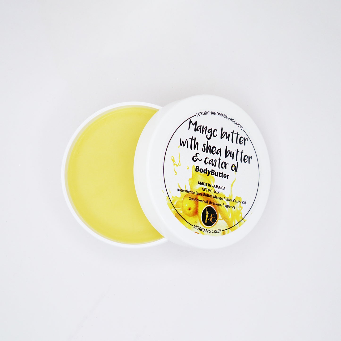 Mango Butter w/ Shea Butter & Castor Oil Body Butter by Morgan's Creek