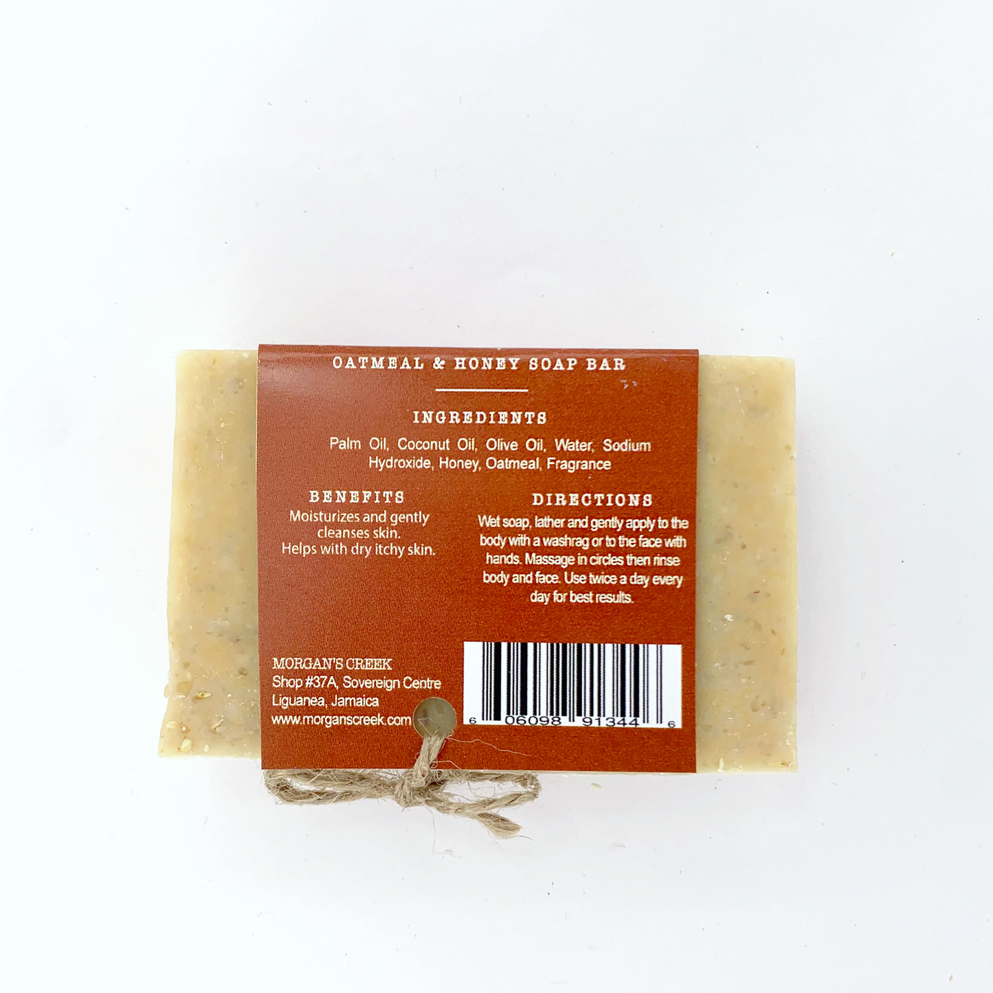 Oatmeal & Honey Soap Bar by Morgan's Creek