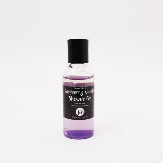 Raspberry Vanilla Travel Size Shower Gel by Morgan's Creek