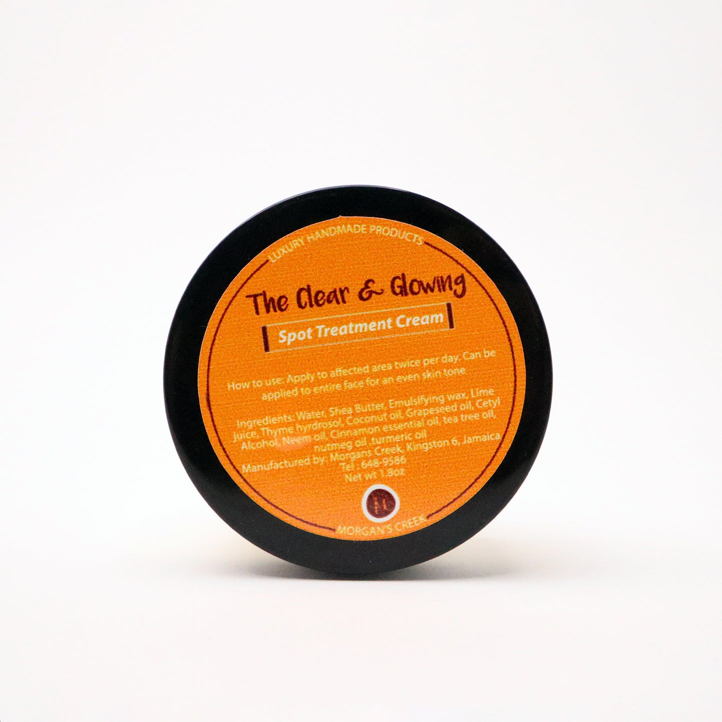 The Clear & Glowing Spot Treatment Cream by Morgan's Creek